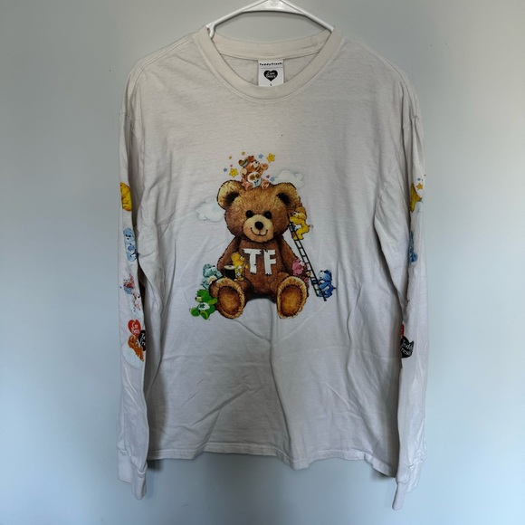 Teddy Fresh Other - Teddy Fresh Care Bears White Graphic Long Sleeve
